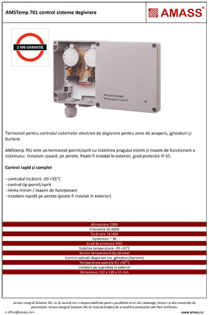 termostat AMStemp701